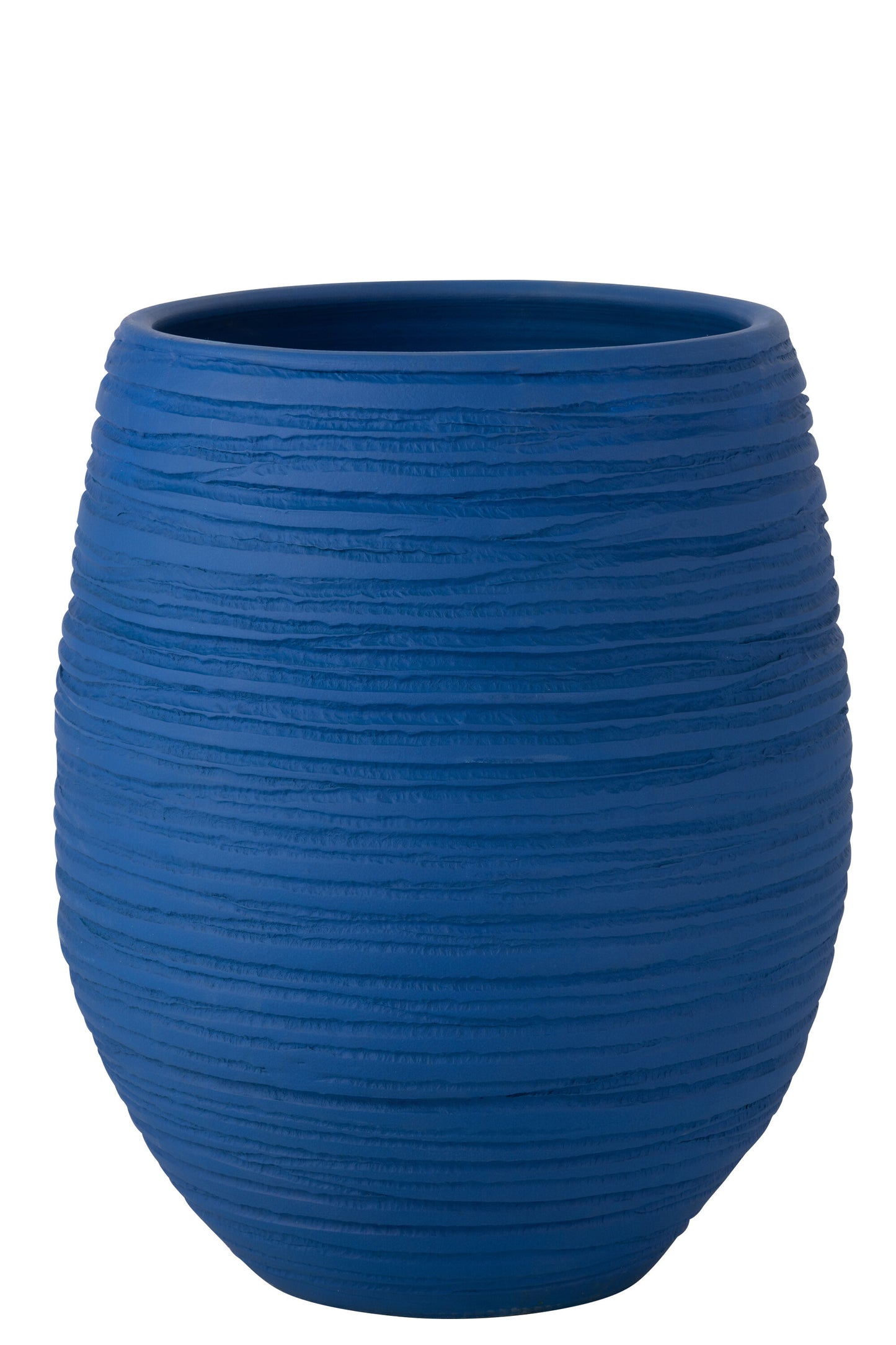 FLOWERPOT FIESTA CERAMIC BLUE LARGE