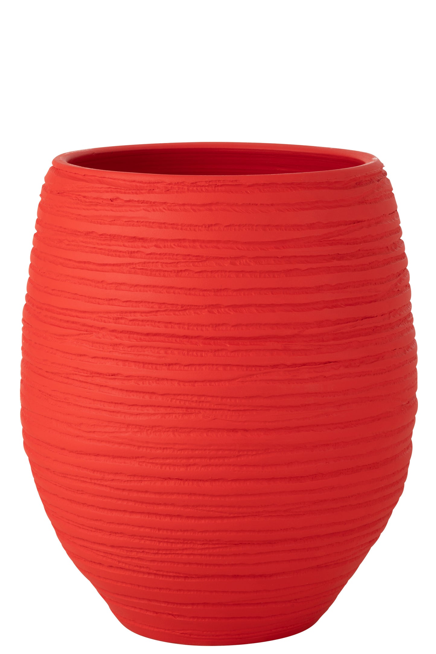 FLOWERPOT FIESTA CERAMIC RED LARGE