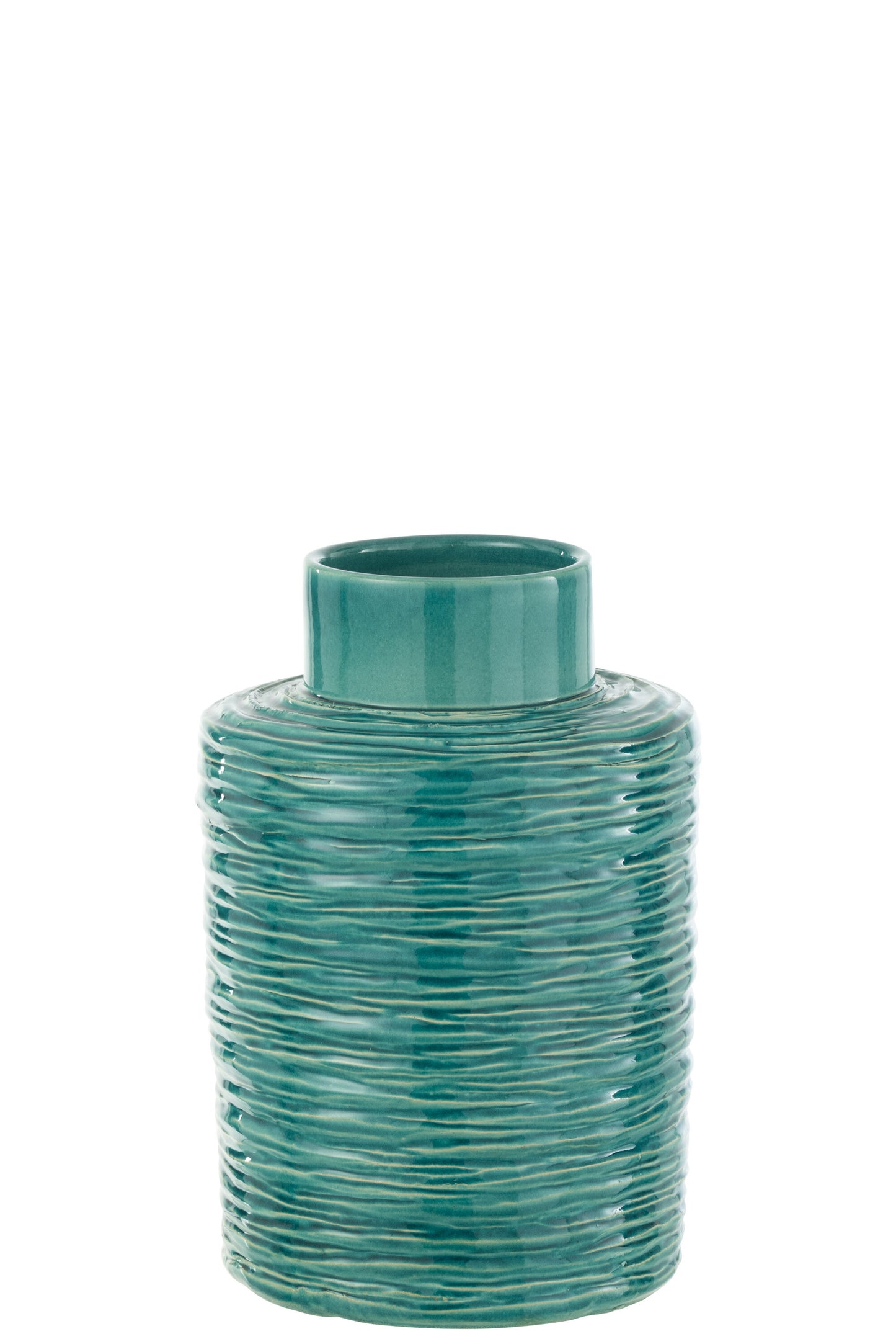 VASE LINE CERAMIC AZURE SMALL