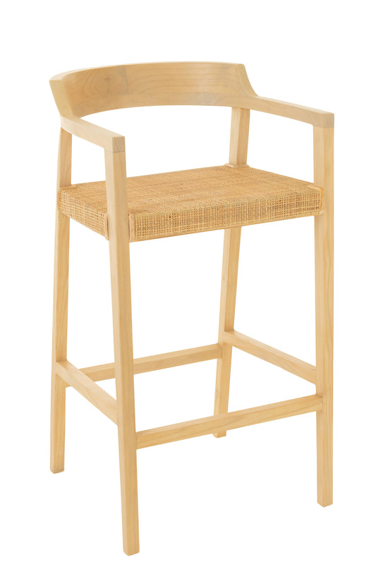 BARSTOOL EMMA TEAK NATURAL