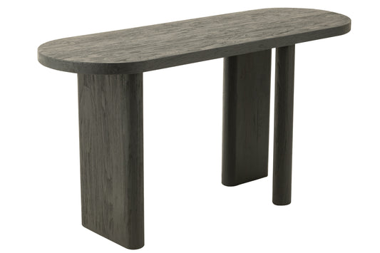 TABLE TEAK WOOD BLACK