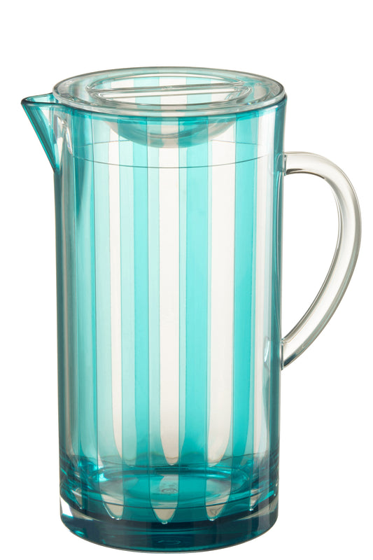 PITCHER MELANIE PLASTIC BLUE