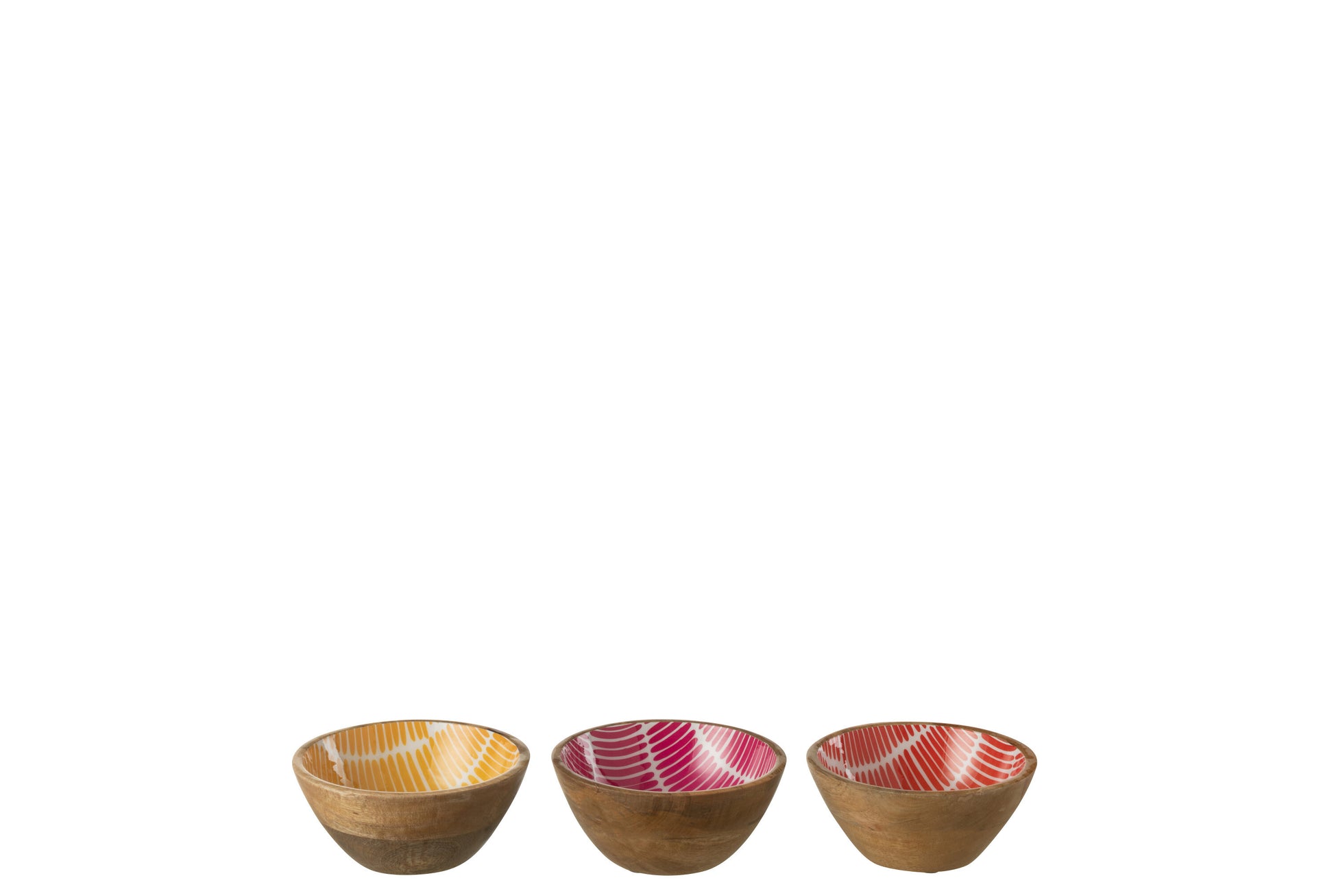 BOWL MANGO WOOD MIX SMALL ASSORTMENT OF 3