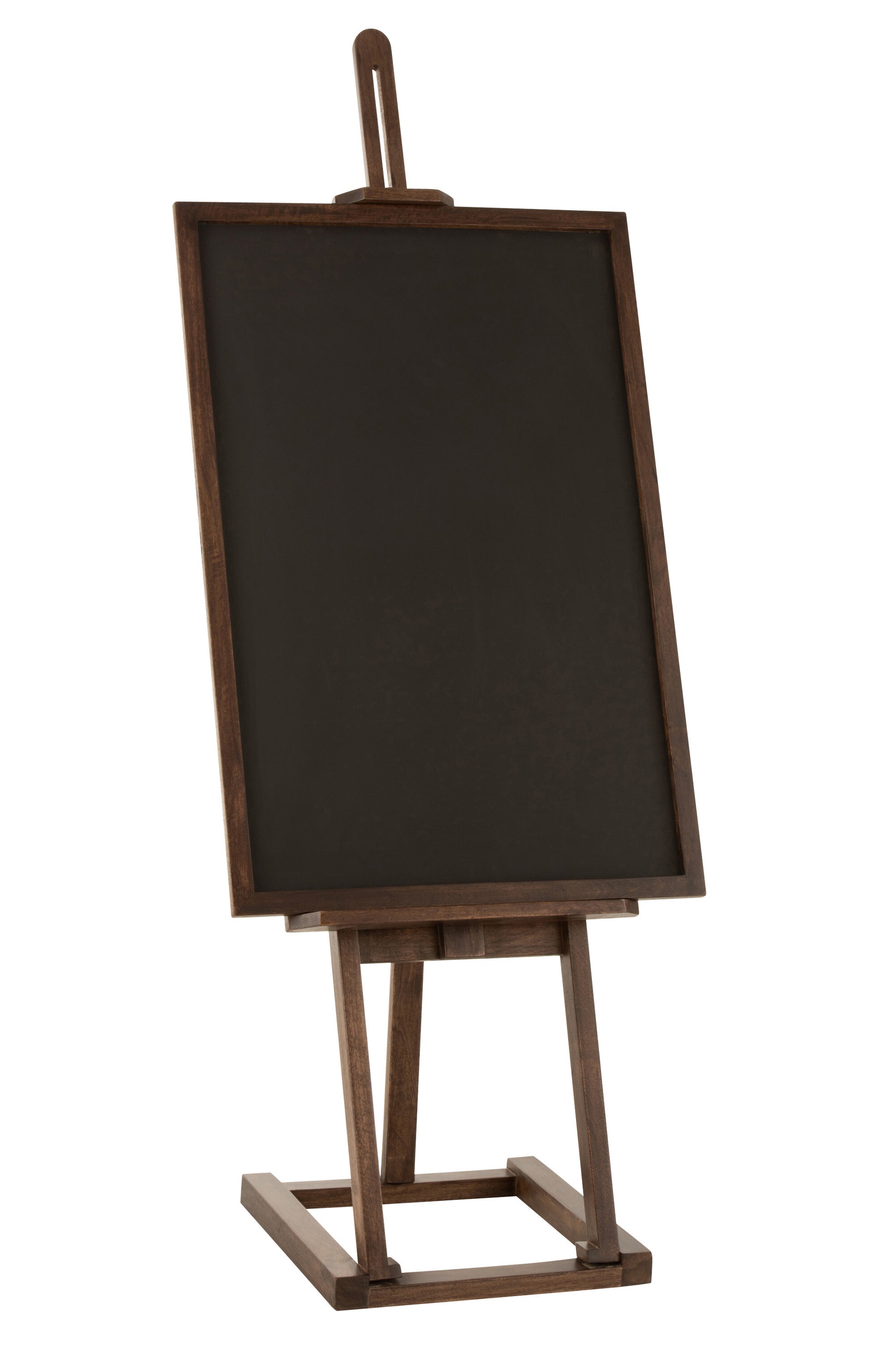 BLACK BOARD EASEL MANGO WOOD DARK BROWN