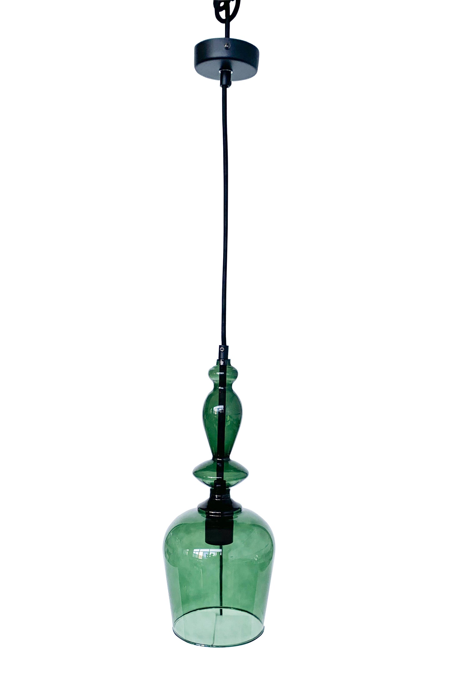 HANGLAMP BARON GLASS GROEN