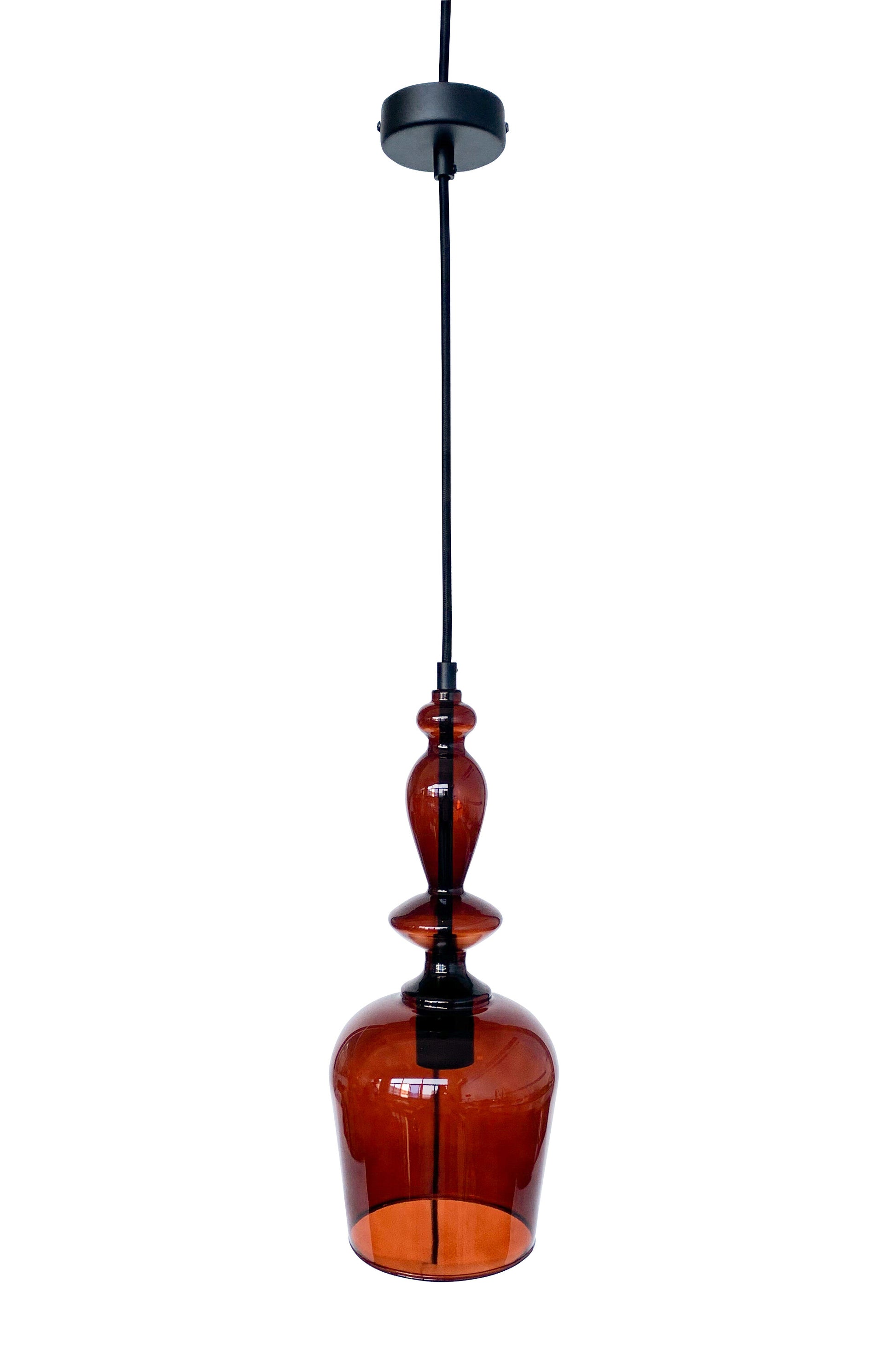 HANGLAMP BARON GLASS RED