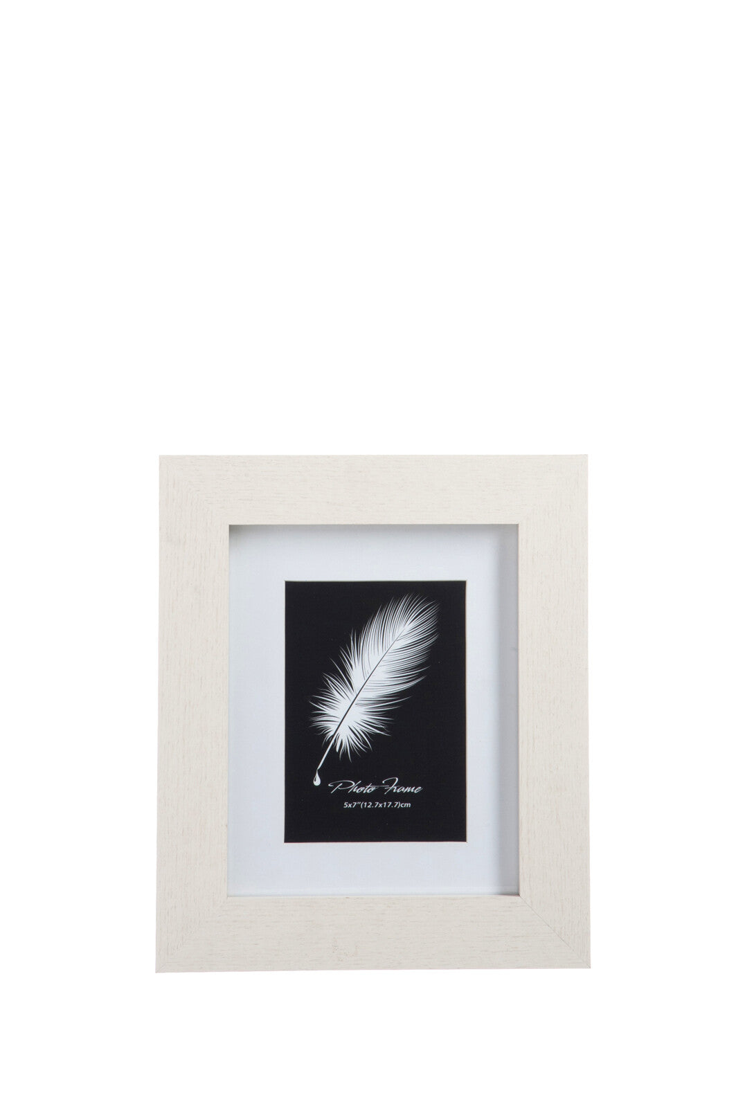 FRAME 13X17CM MDF WHITE 28X33X3CM