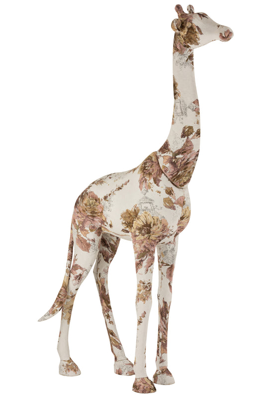 GIRAFFE POLYESTER PINK/LIGHT BLUE