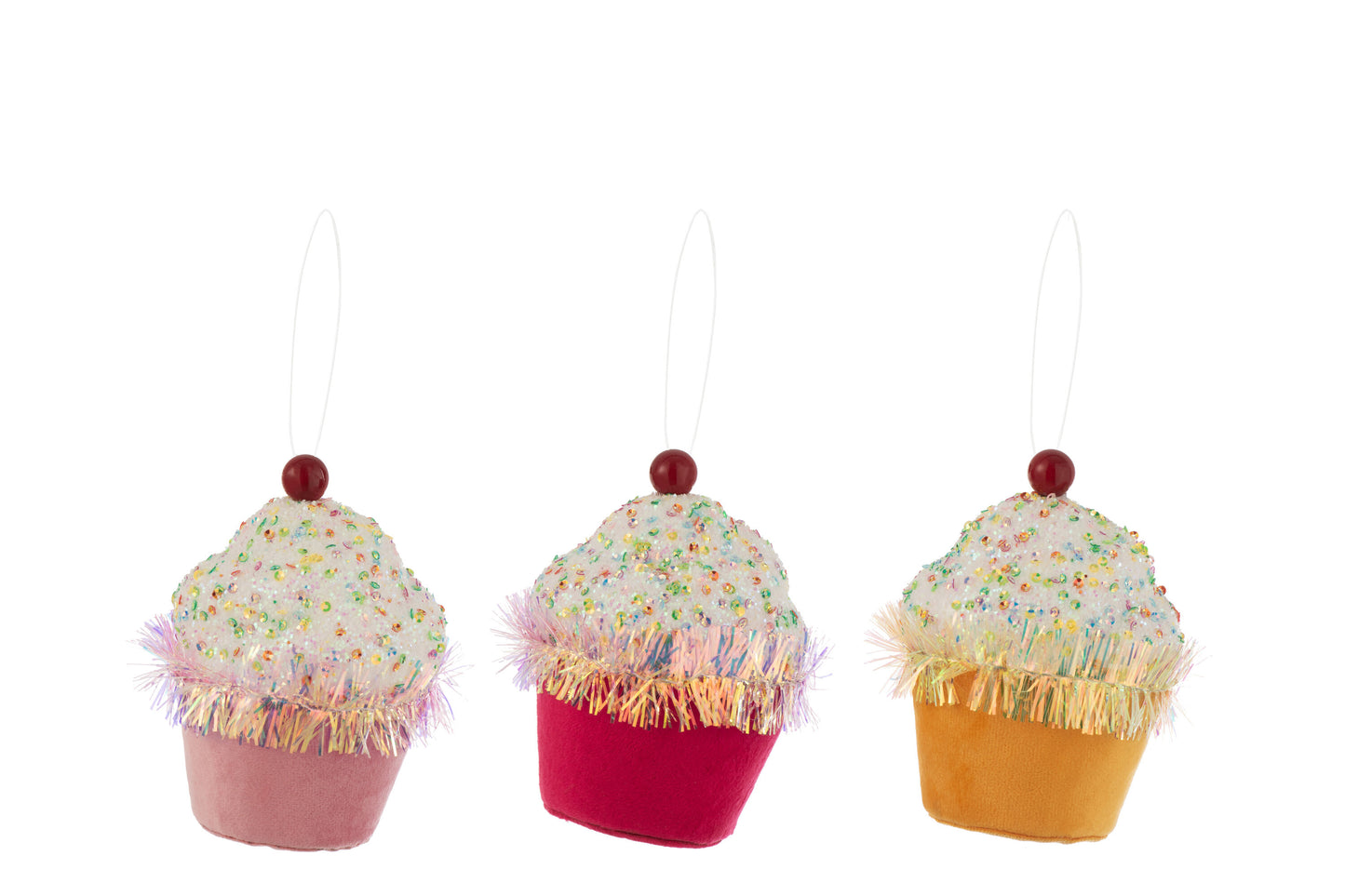 CUPCAKE HANG PLASTIC MIX ASS3