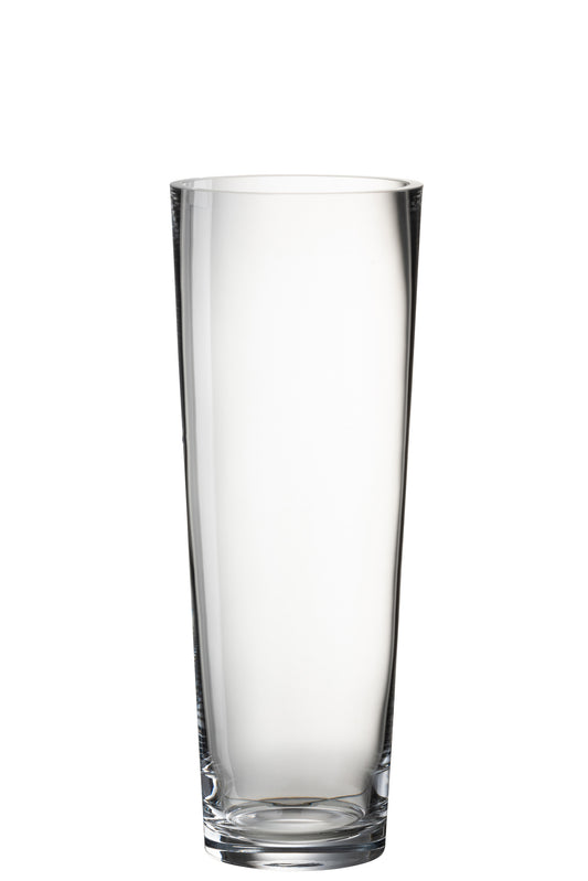 VASE GLASS CLEAR