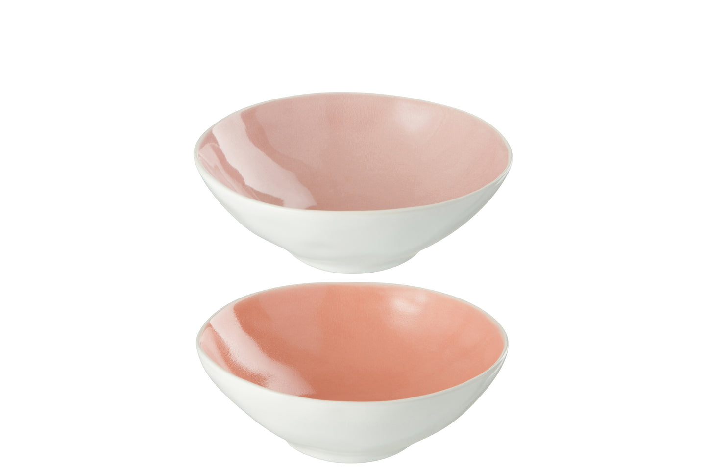 BOWL APERO CORAL L 20X20X7CM ASSORTMENT OF 2