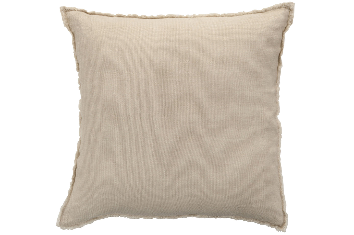 CUSHION STONEWASHED LINEN  BEIGE