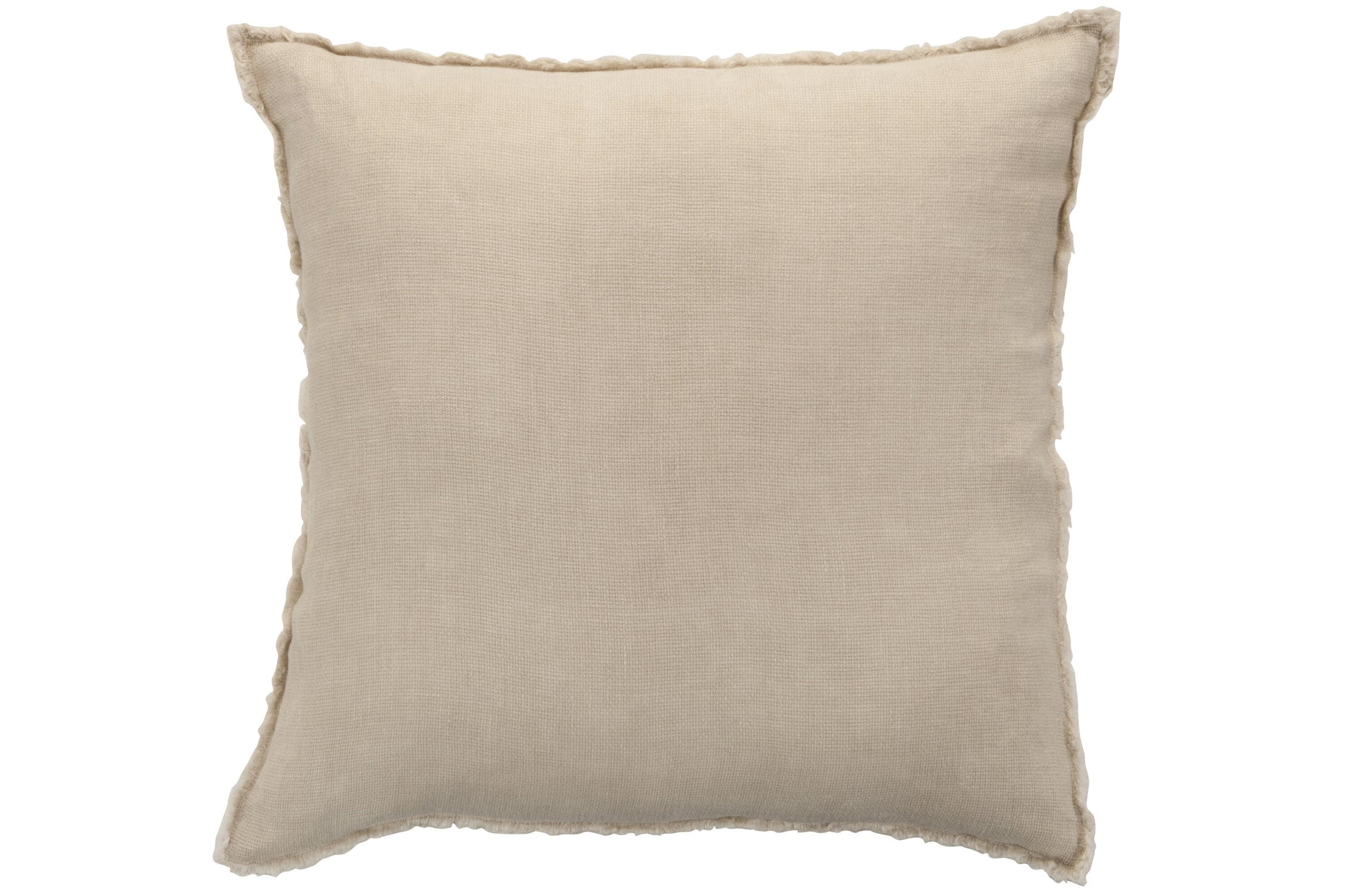 CUSHION STONEWASHED LINEN  BEIGE