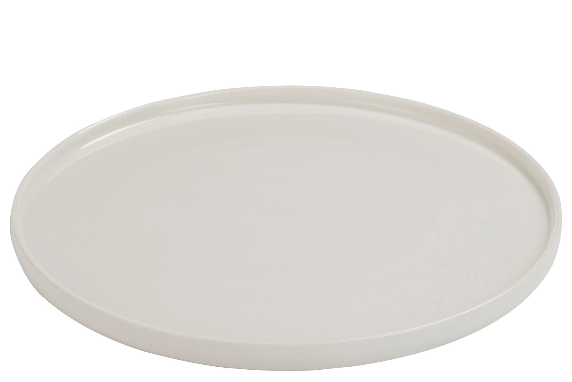 PLATE EDGE PORCELAIN WHITE