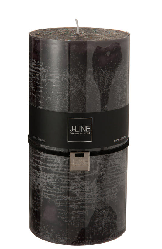 CYLINDER CANDLE BLACK/BROWN XXL CM-150H