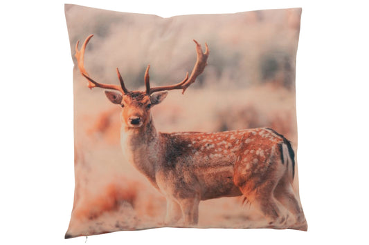 CUSHION BAMBI CLOSE POLYESTER BROWN