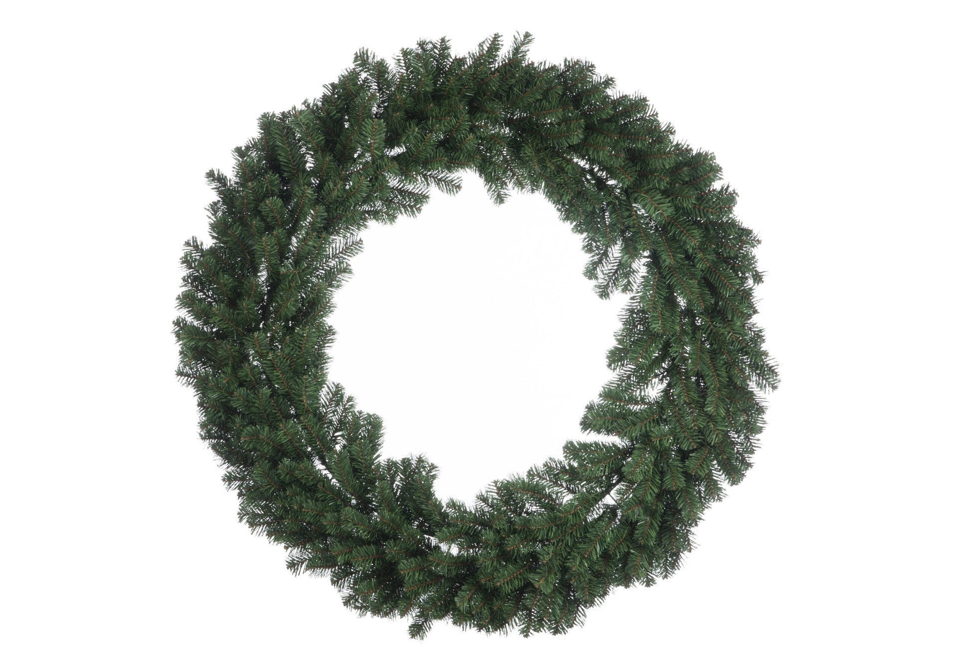 WREATH CHRISTMAS DECO PLASTIC GREEN EXTRA LARGE