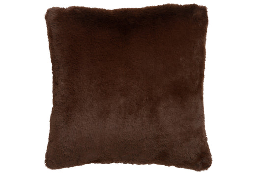 CUSHION CUTIE POLYESTER CHOCOLATE