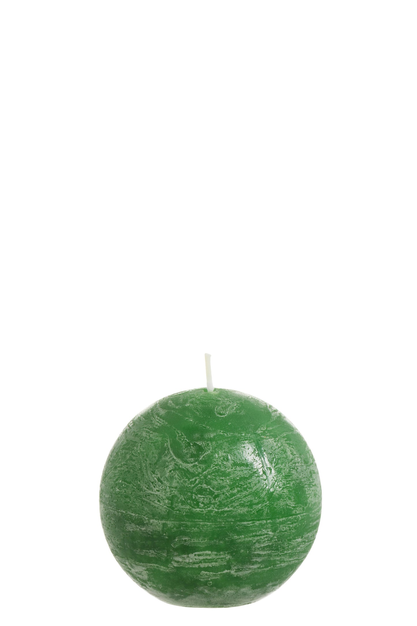 BALL CANDLE LIGHT GREEN M 26H