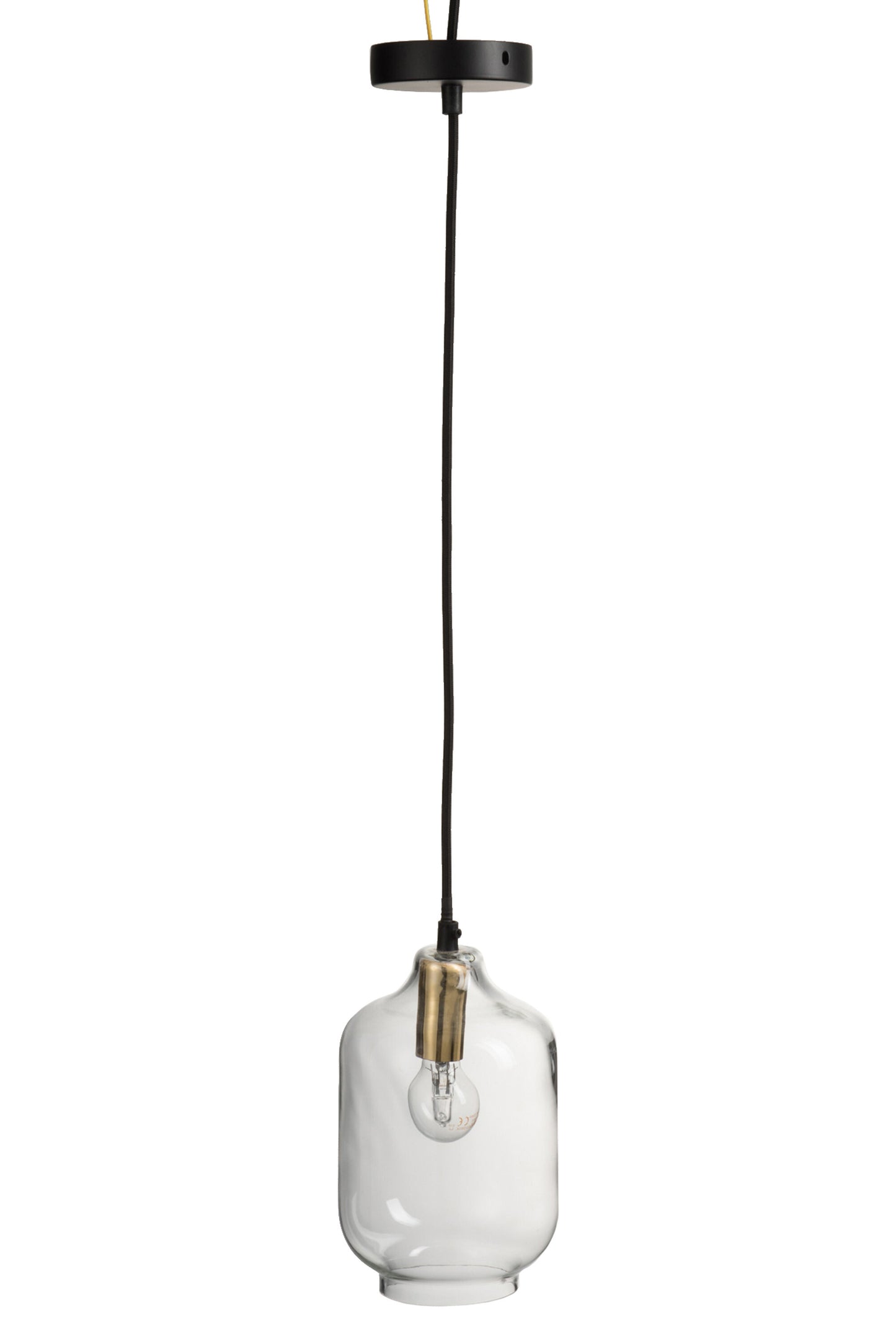 HANGING LAMP CYLINDER GLASS TRANSPARENT