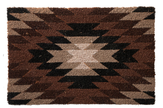 DOORMAT ETNIC COCO NATURAL/BLACK/WHITE