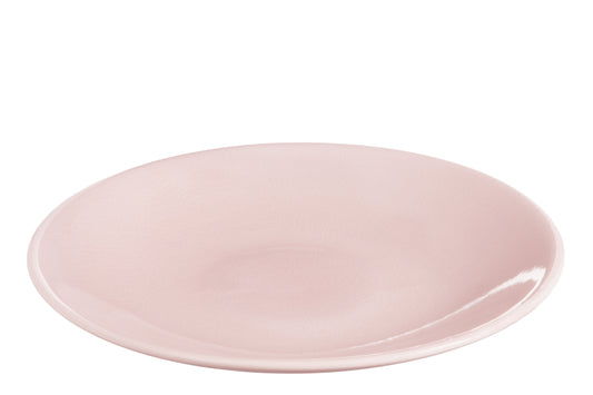 PLATE CERAMIC PINK