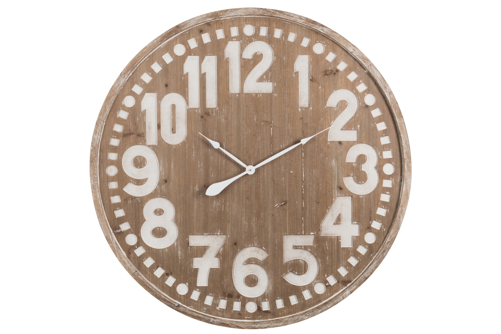 CLOCK MDF WOOD LARGE