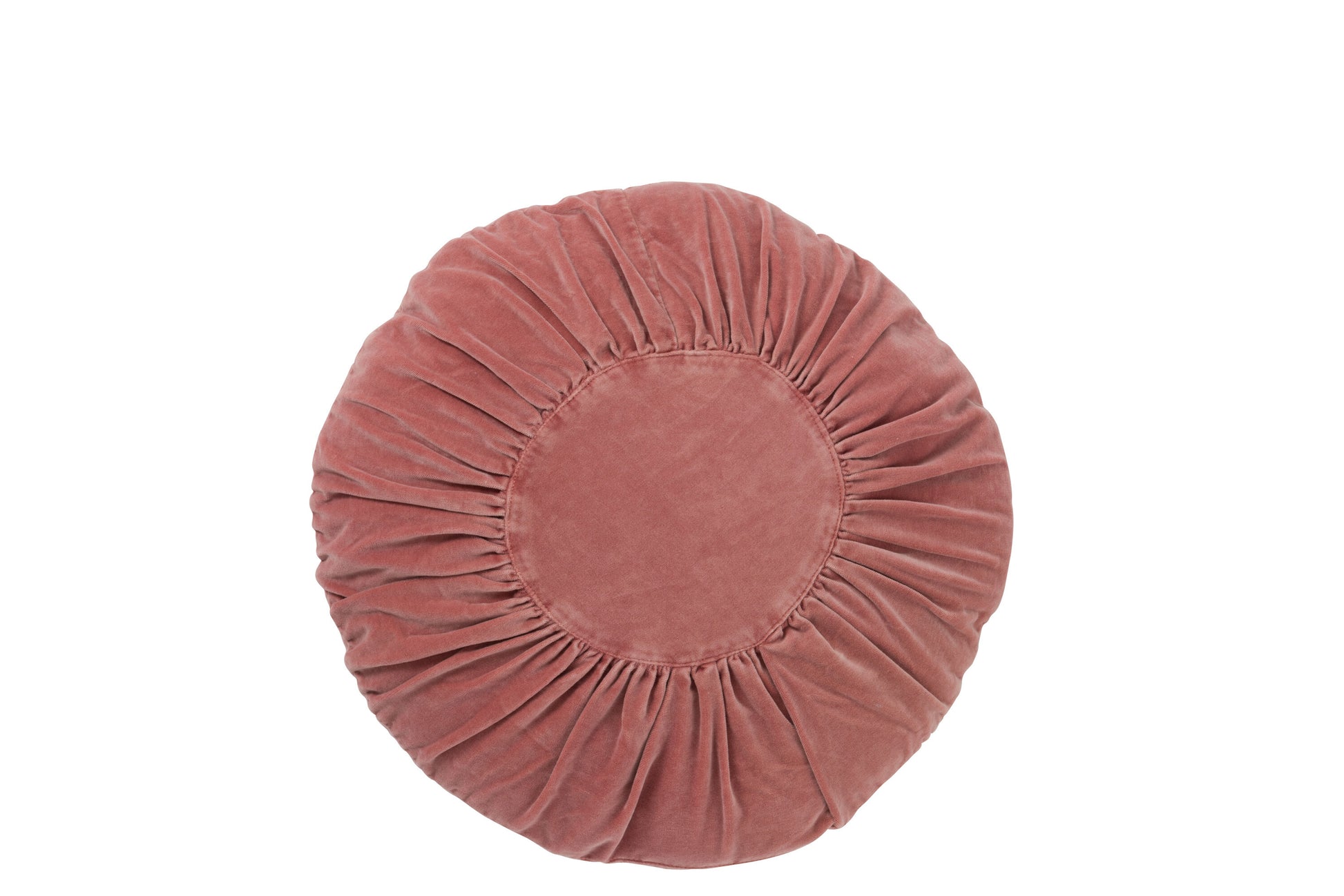 CUSHION ROUND COTTON OLD PINK SMALL