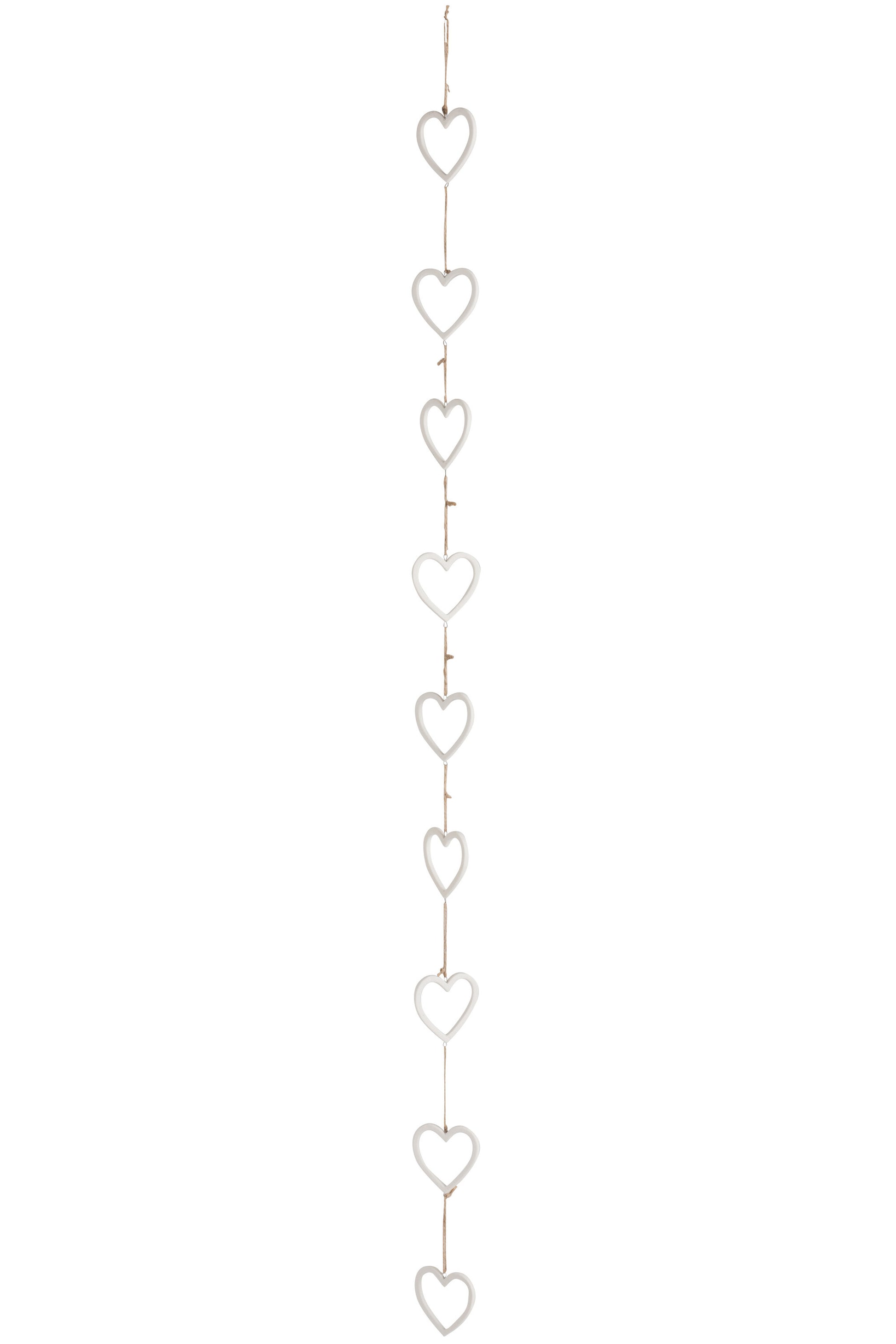 GARLAND HEART PORCELAIN WHITE