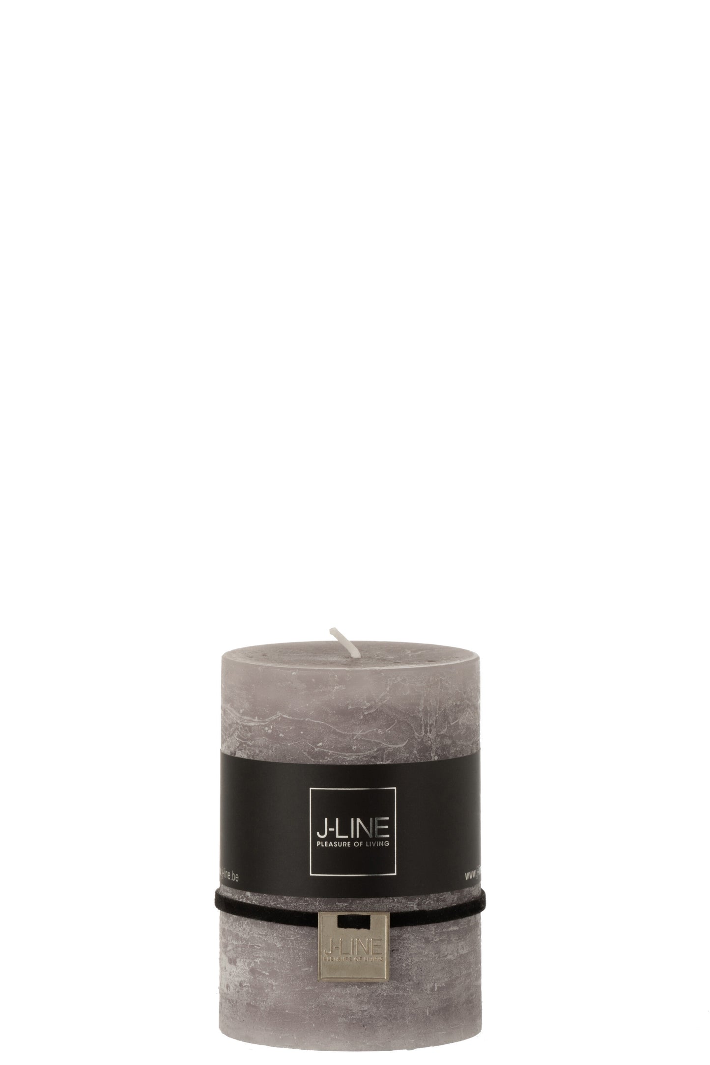 CYLINDER CANDLE  DARK GREY M39H