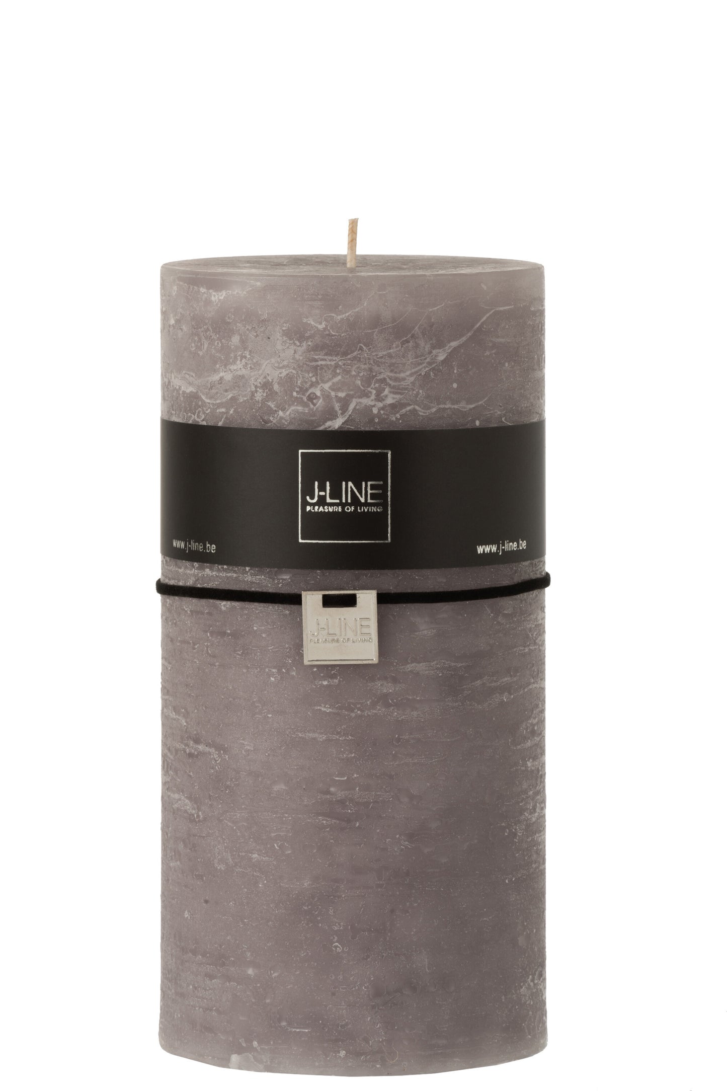 CYLINDER CANDLE  DARK GREY XXL150H