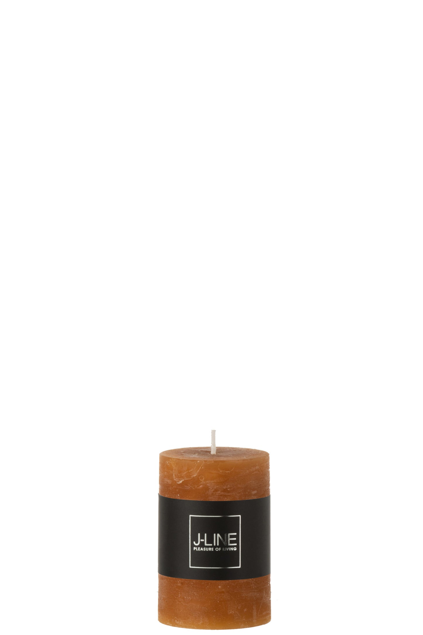 CYLINDER CANDLE  CARAMEL  S18H