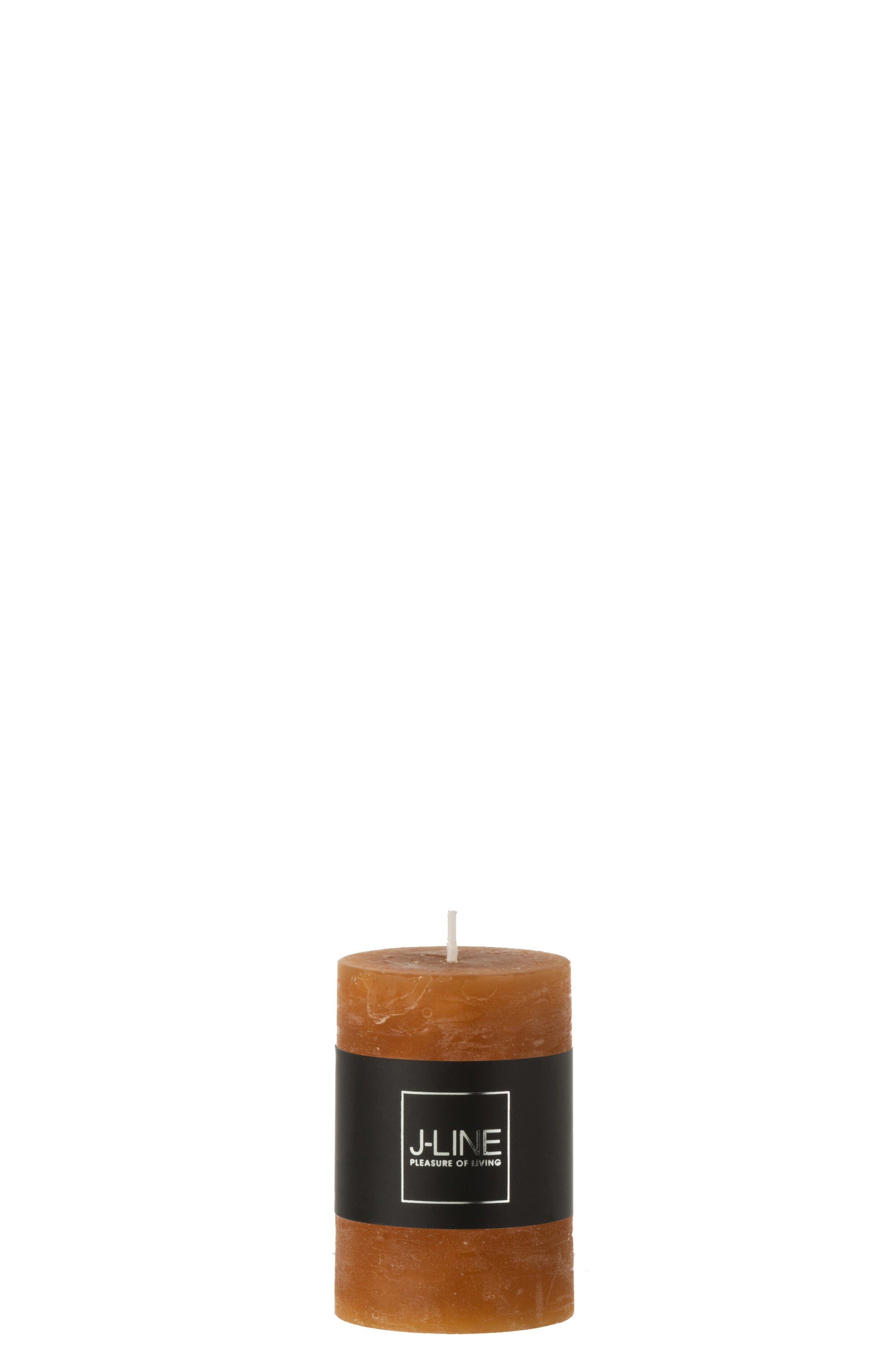 CYLINDER CANDLE  CARAMEL  S18H