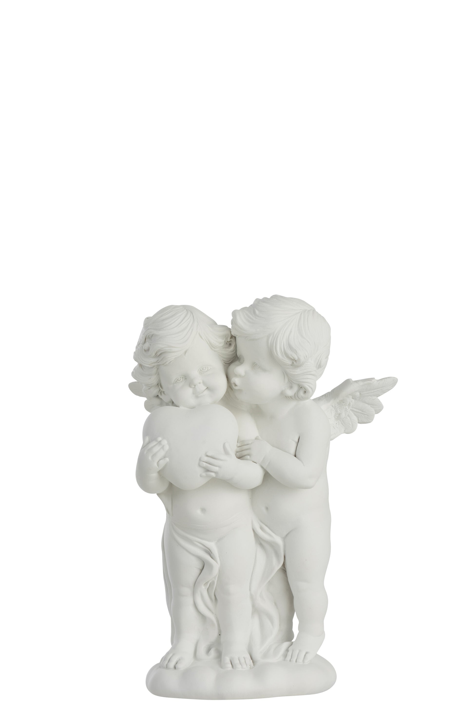 COPPIA ANGEL HUGGING POLY WHITE LARGE