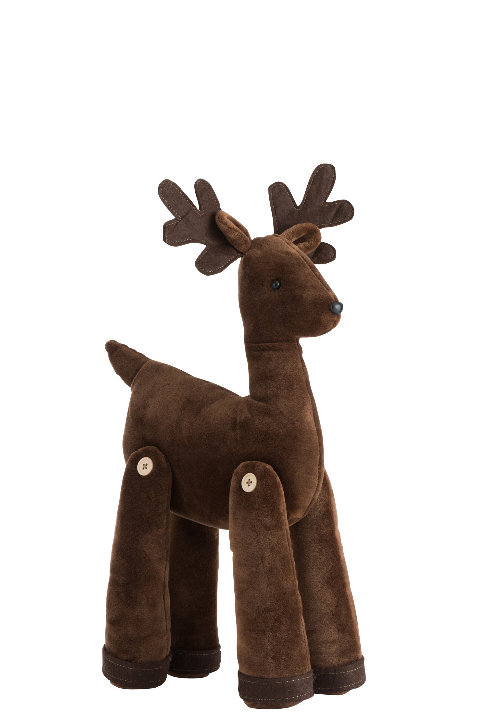 DEER STANDING VELVET BROWN MIX SMALL