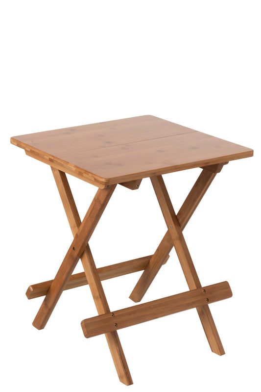 SIDETABLE PLIABLE BAMBOO NATURAL