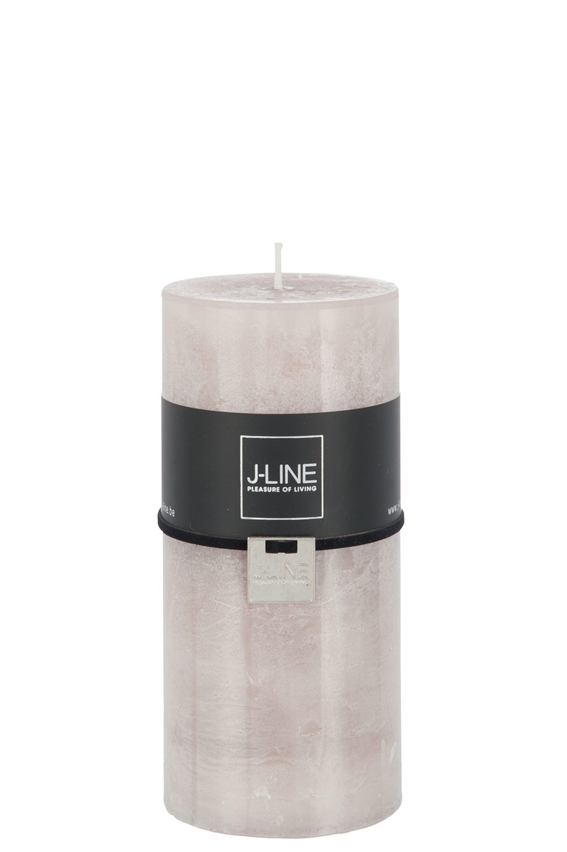 CYL. CANDLE MOUSE GREY L -72H J LINE