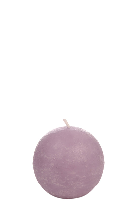 BALL CANDLE LAVENDER M 24H