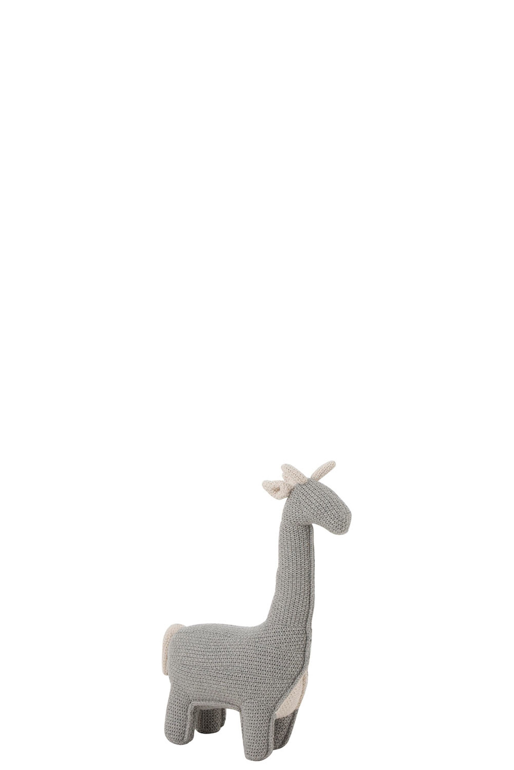 GIRAFFE MINI COTTON GREY/ECRU SMALL