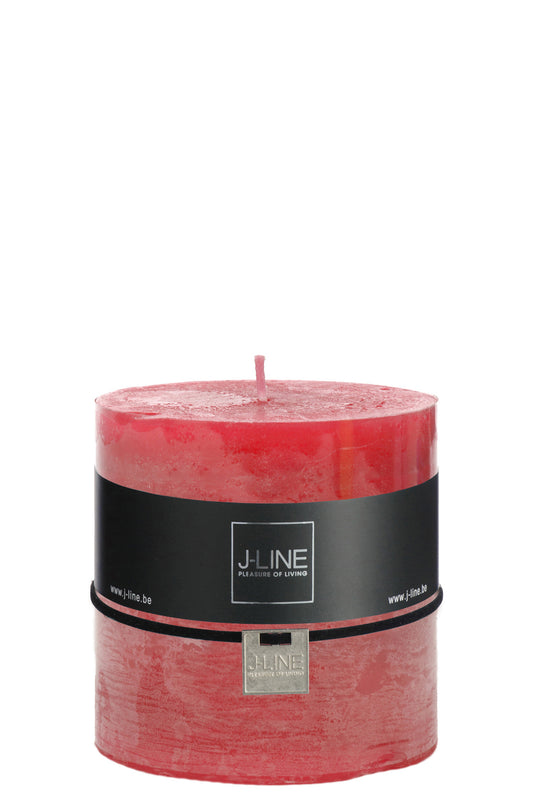 CYL. CANDLE FUCHSIA -64H J LINE