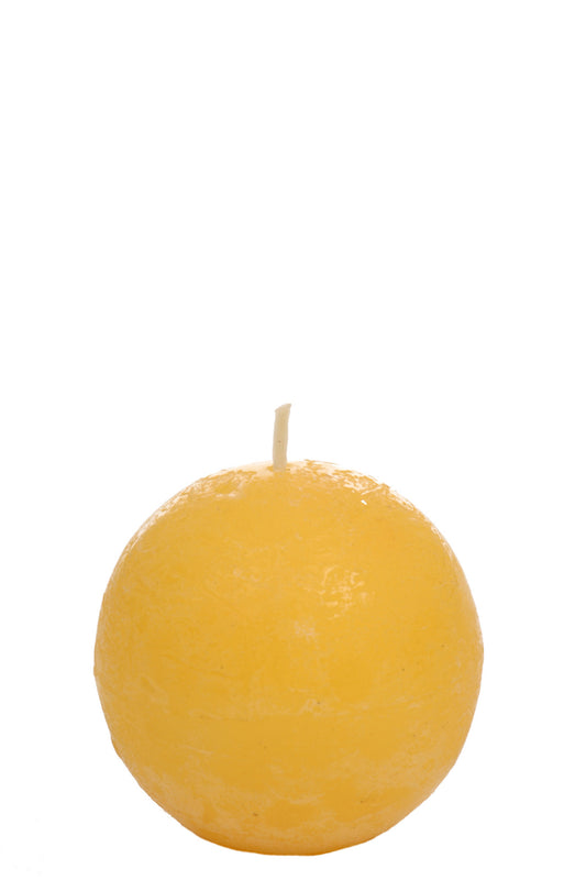 BALL CANDLE BANANA M 24H