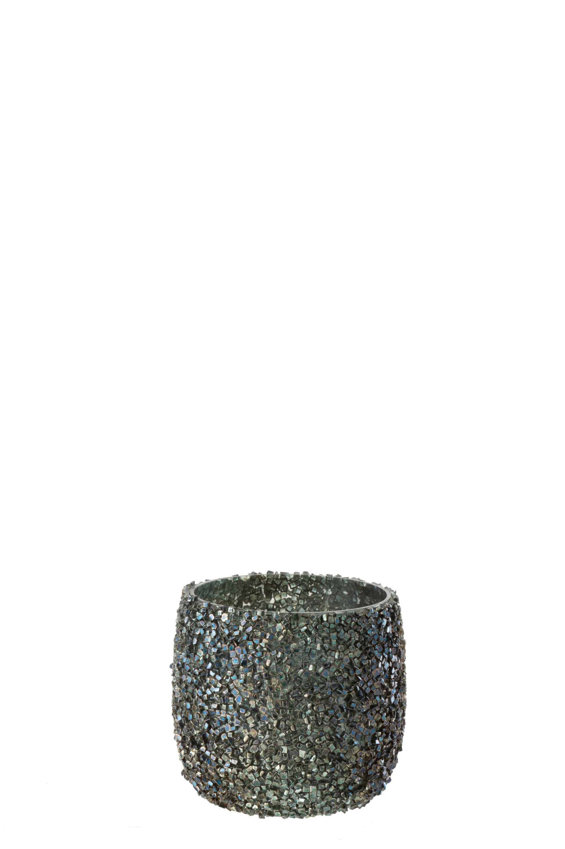 TLH GLITTER GLASS DARK GRN