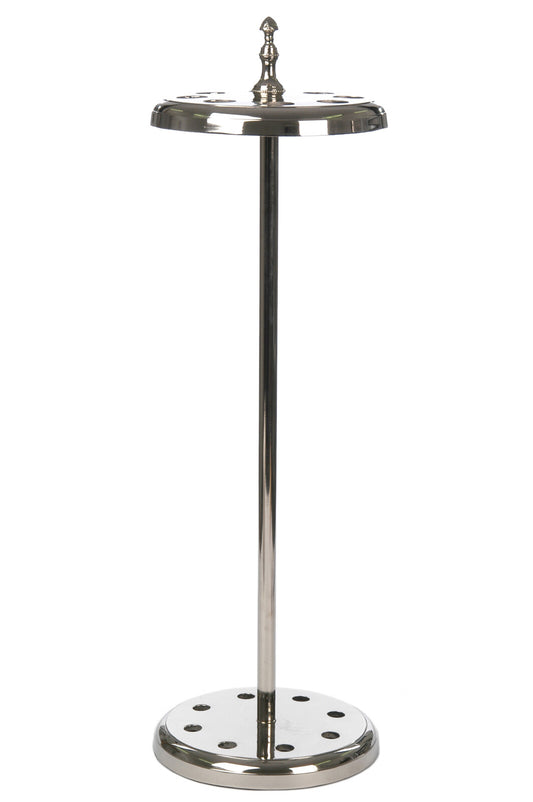 CANE HOLDER 8-PARTS ALUMINIUM BLACK/SILVER 24X74CM