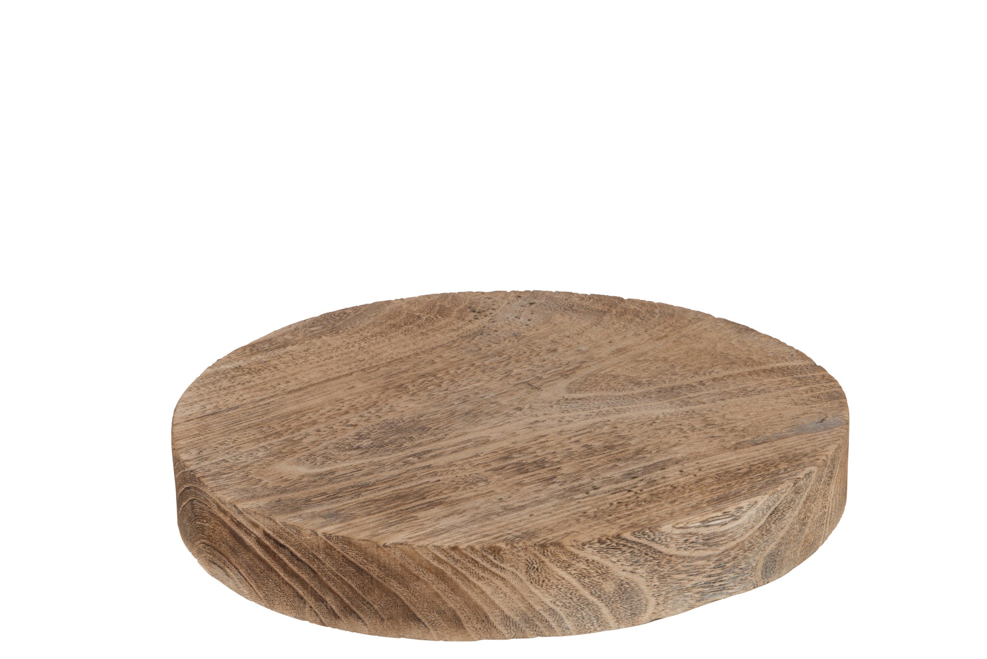 DISC ROUND BIG PAULOWNIA BROWN