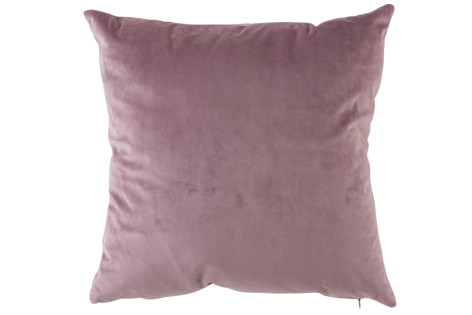 CUSHION SQUARE VELVET PURPLE/PINK