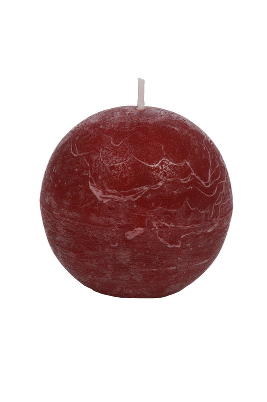 BALL CANDLE CHERRY M 24H